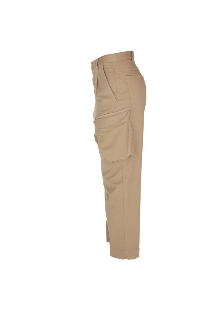 SEMICOUTURE | PANTALONI CARGO BEIGE Offerta settimanale