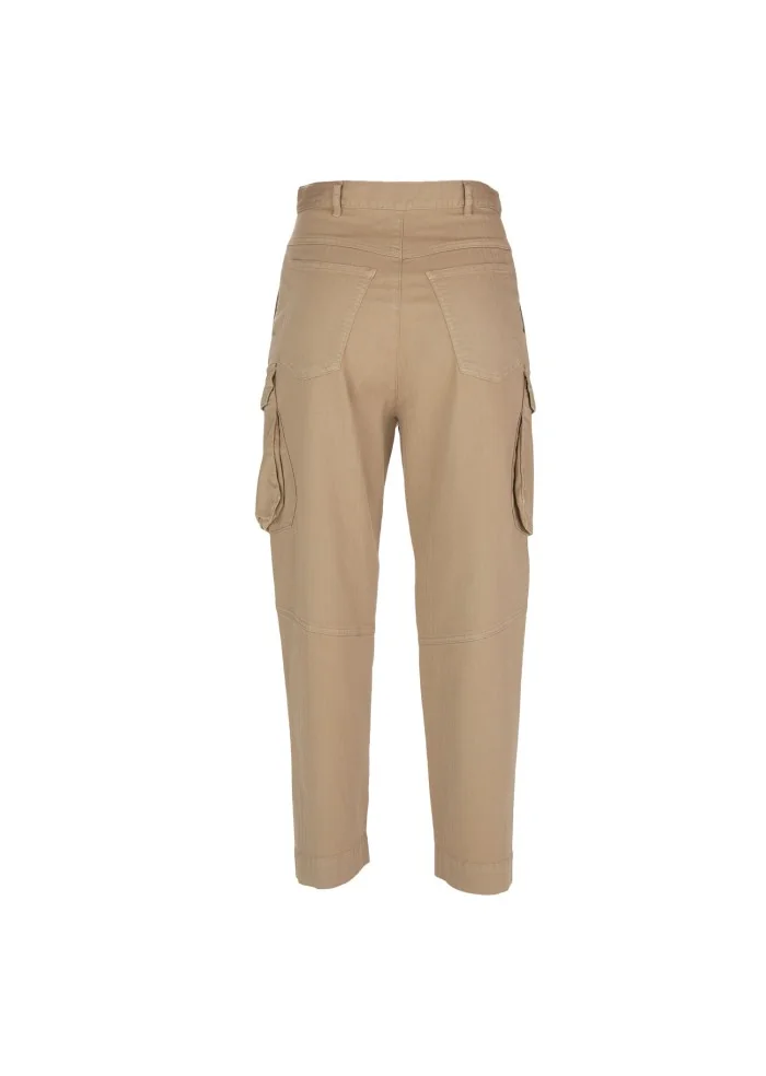 SEMICOUTURE | PANTALONI CARGO BEIGE Offerta settimanale
