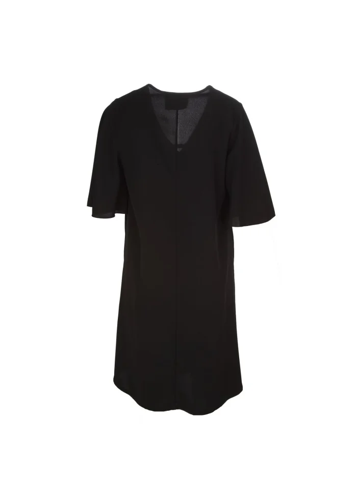 KARTIKA | ABITO SCOLLO A V NERO Latest stili