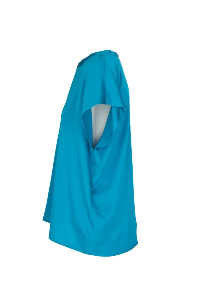 KARTIKA | CAMICIA MANICHE AMPIE ACQUA MARINA Fino al 50% di sconto