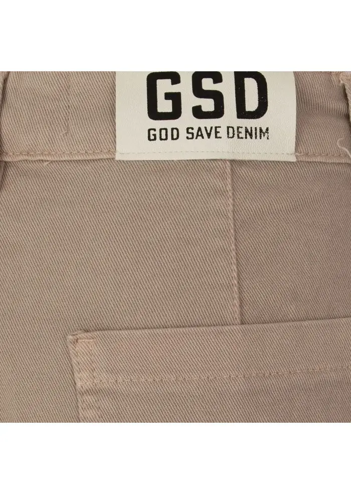 GOD SAVE DENIM | SHORTS AFRODITE BEIGE Only for today