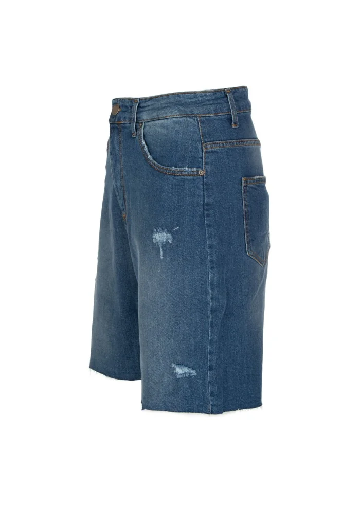 GOD SAVE DENIM | SHORTS ARES BLU JEANS Sostegno trimestrale