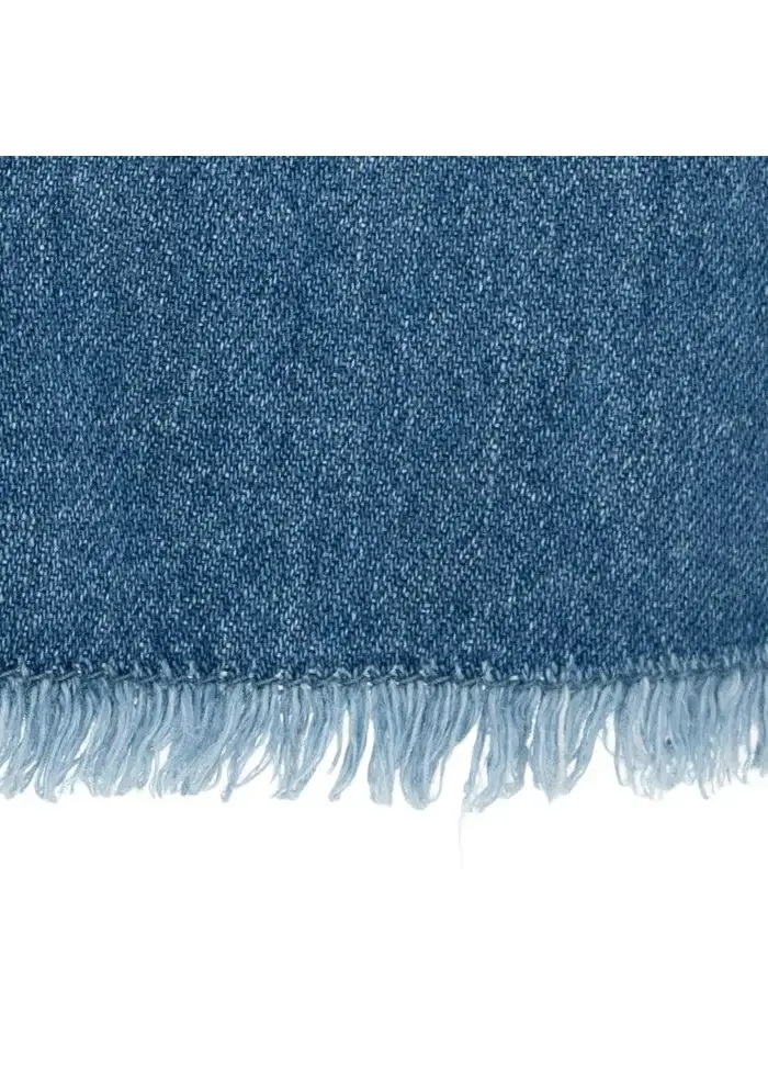 KARTIKA | GONNA MIDI DENIM BLU Discount Store per i nuovi prodotti