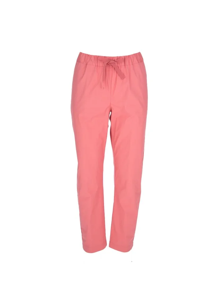 SEMICOUTURE | PANTALONI COTONE ROSA Super sconto