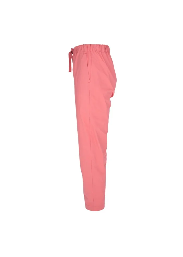 SEMICOUTURE | PANTALONI COTONE ROSA Super sconto