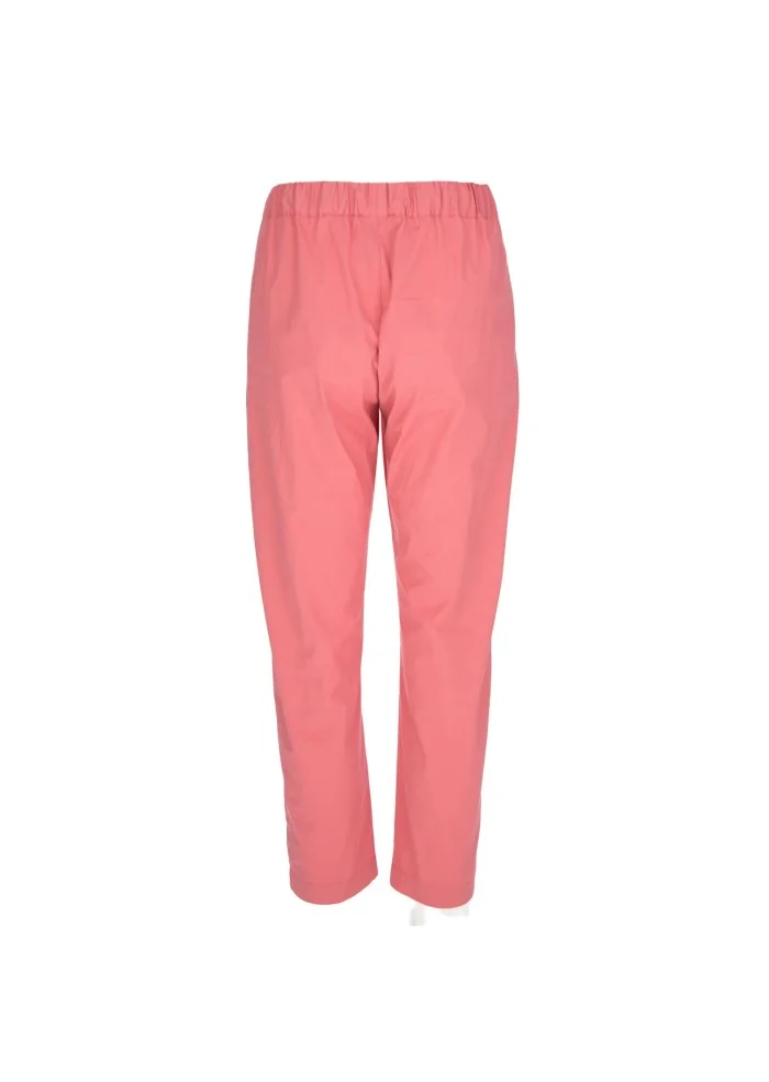 SEMICOUTURE | PANTALONI COTONE ROSA Super sconto