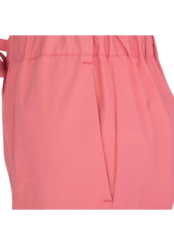 SEMICOUTURE | PANTALONI COTONE ROSA Super sconto