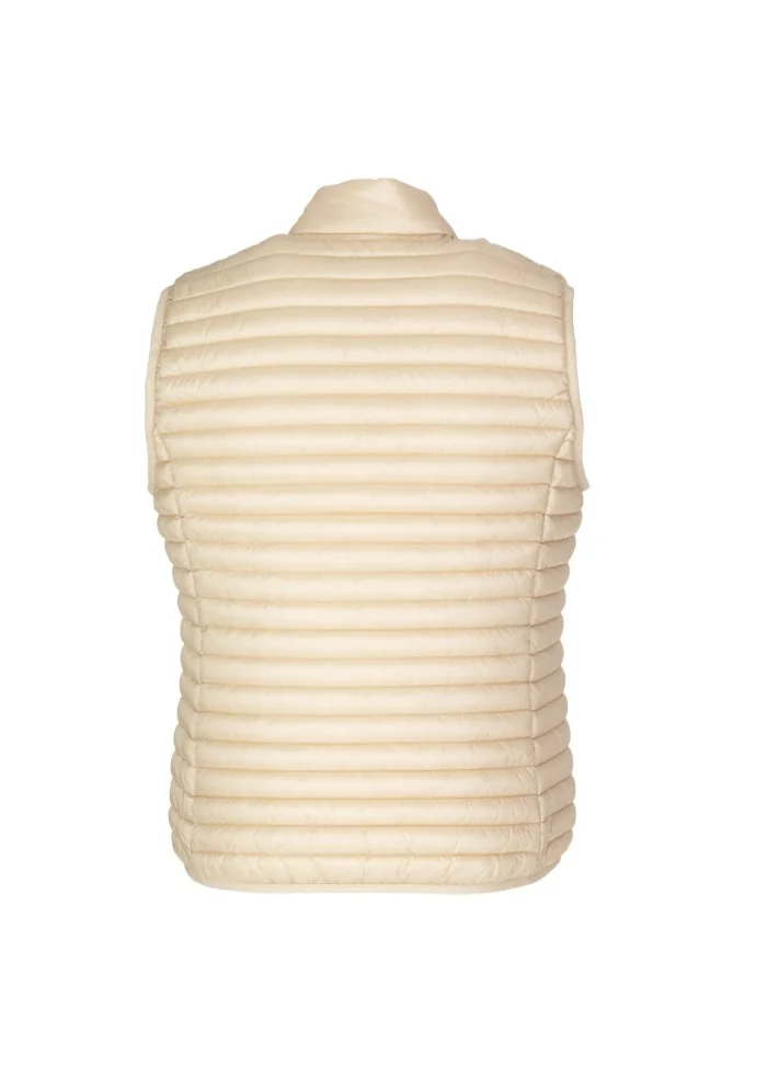 SAVE THE DUCK | GILET IRIS18 ARABELLA BEIGE 50% di sconto con spedizione gratuita