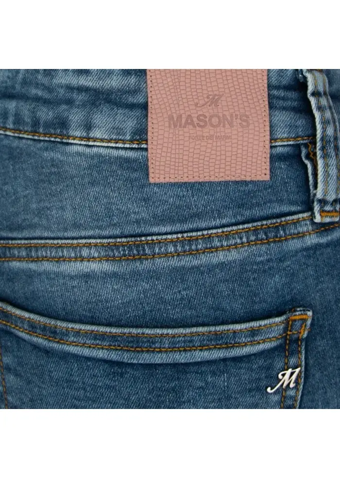 MASON'S | JEANS OLIVIA BLU Trasporto libero internazionale