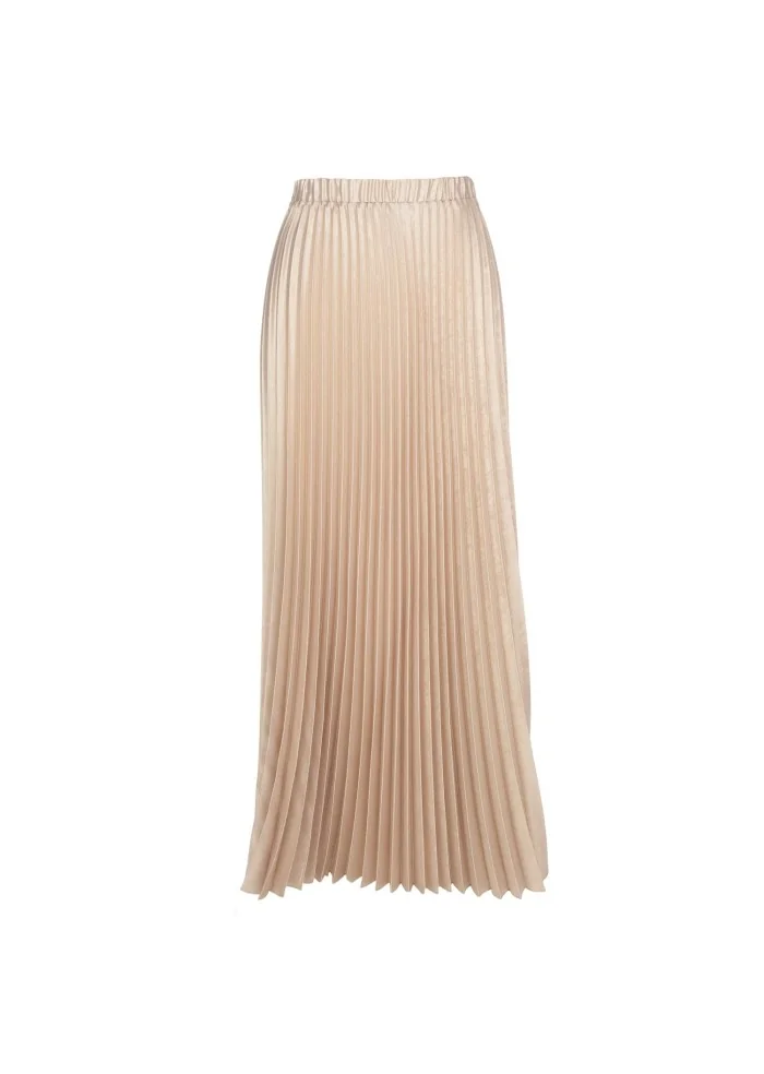 KARTIKA | GONNA MIDI PLISSETTATA BEIGE Limitato a 3 giorni