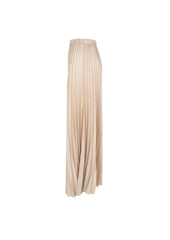 KARTIKA | GONNA MIDI PLISSETTATA BEIGE Limitato a 3 giorni