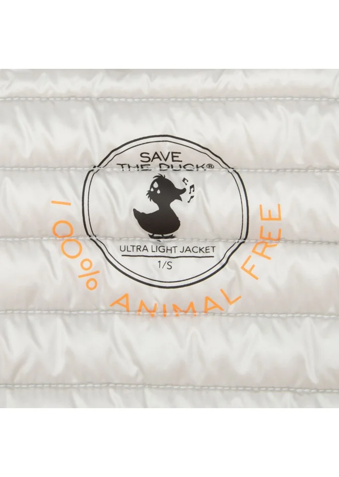 SAVE THE DUCK | GILET IRIS18 ARABELLA GRIGIO Esporta salva