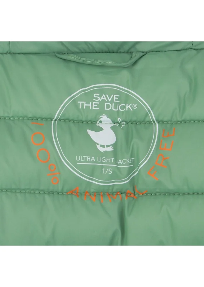 SAVE THE DUCK | PIUMINO GIGA01 DAISY VERDE MENTA 50% di sconto per tempo limitato