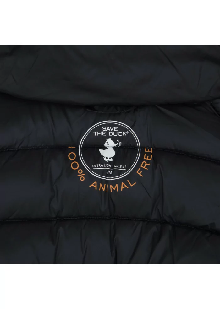 SAVE THE DUCK | PIUMINO CON CAPPUCCIO IRIS17 REESE NERO Vendita