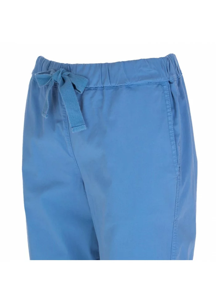 SEMICOUTURE | PANTALONI COTONE AZZURRI Negozi Online