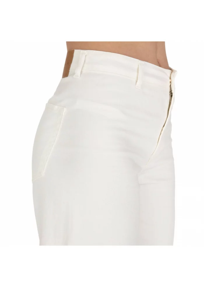KARTIKA | JEANS PALAZZO COTONE BIANCO Acquista Ora