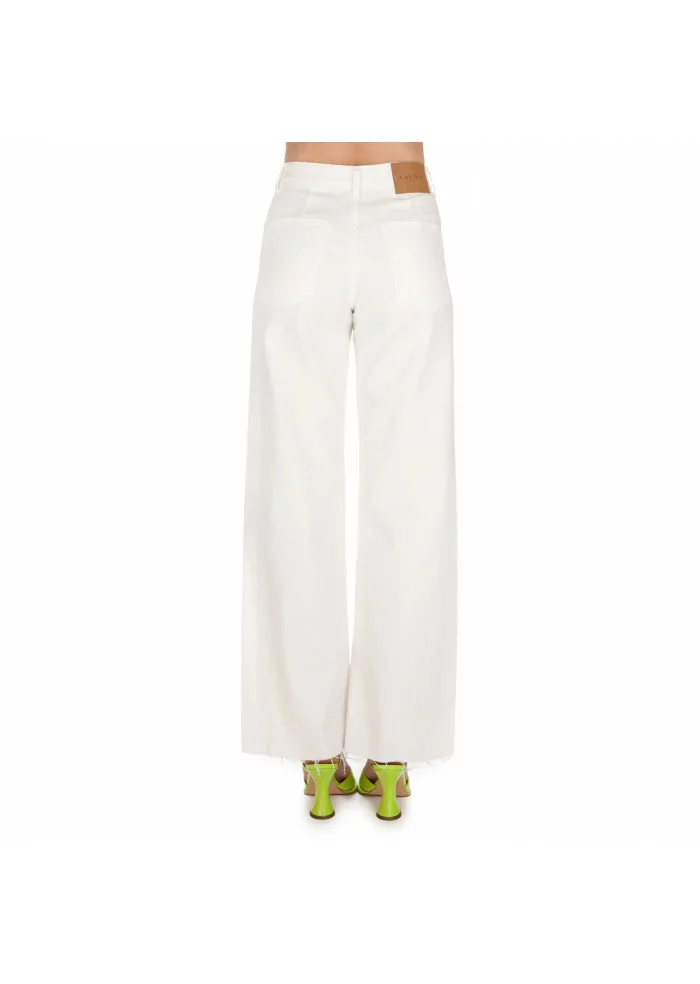 KARTIKA | JEANS PALAZZO COTONE BIANCO Acquista Ora