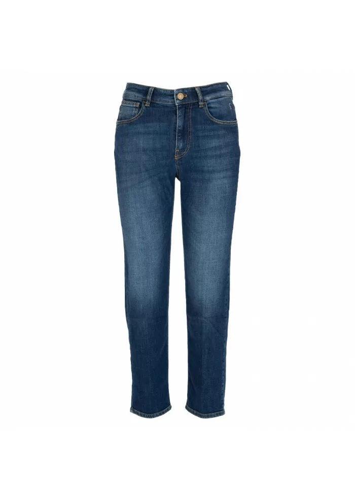 MASON'S | JEANS AGNES REGULAR BLU Consegna Veloce