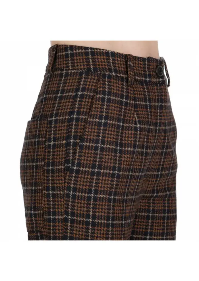 SOLOTRE | PANTALONI LANA MARRONE Fino Al -60%