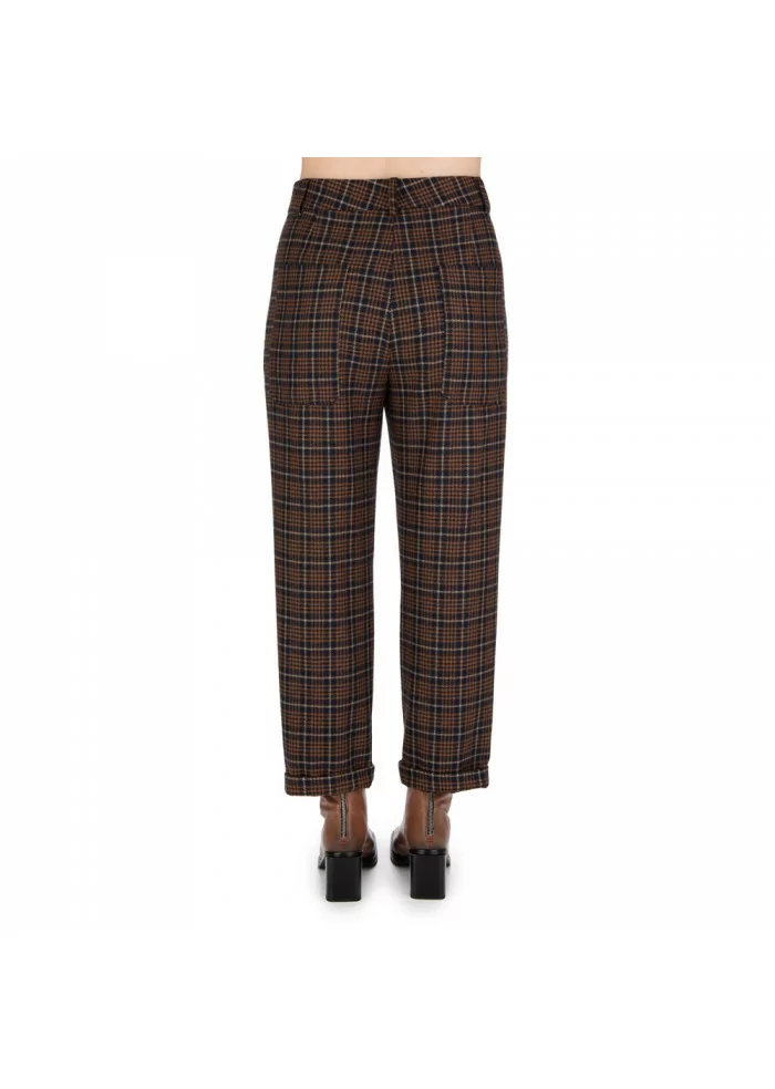 SOLOTRE | PANTALONI LANA MARRONE Fino Al -60%