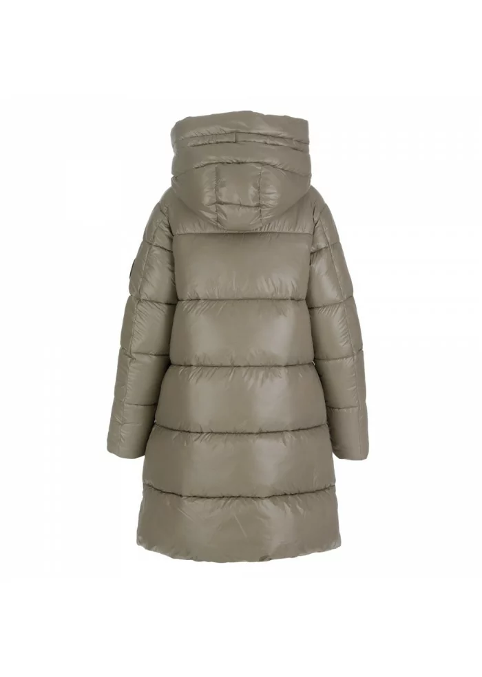SAVE THE DUCK | PIUMINO DONNA LUCK 15 ISABEL GRIGIO Prezzo Ridotto