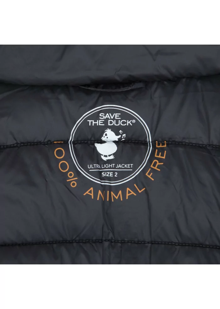 SAVE THE DUCK | PIUMINO DONNA IRIS REESE GRIGIO SCURO Sottocosto
