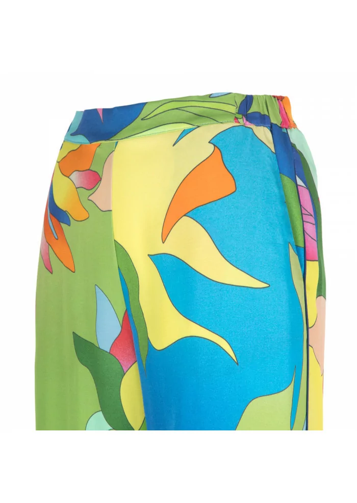 PANTALONI DONNA SEMICOUTURE | Y2ST34 FLW08 MULTICOLORE Novità