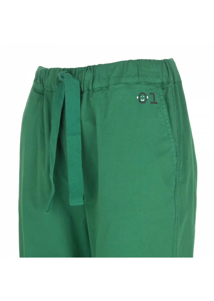 PANTALONI DONNA SEMICOUTURE | Y2SO04 P76-0 VERDE Presa