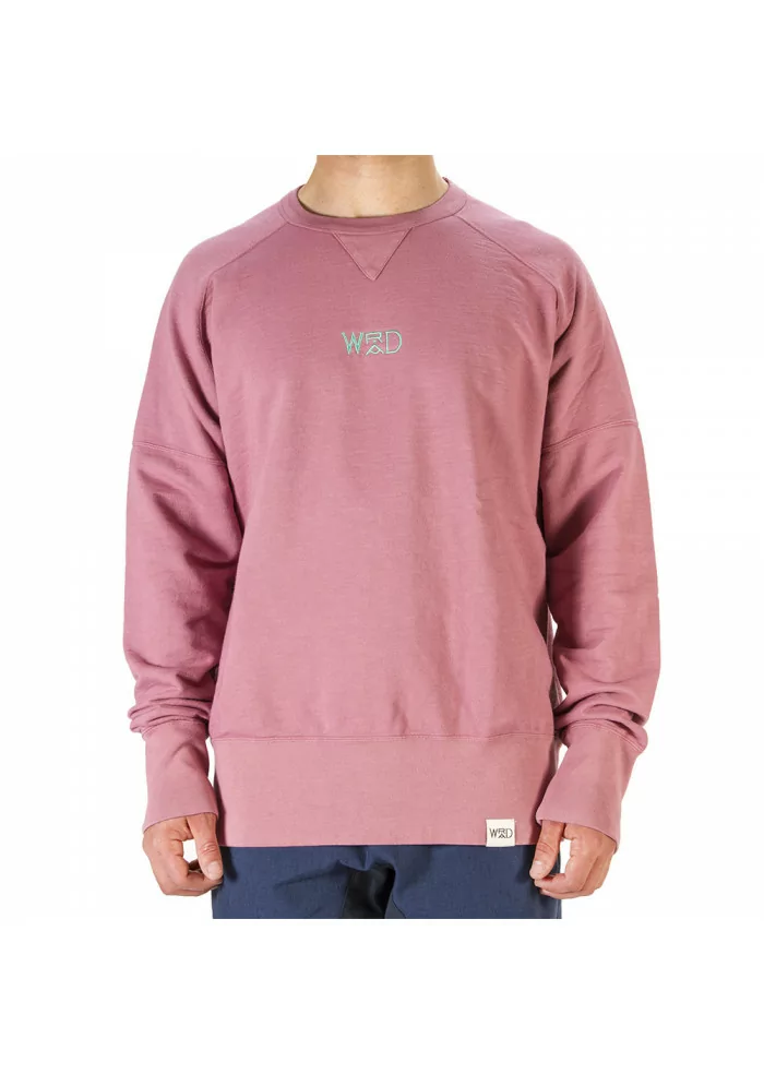 ABBIGLIAMENTO UNISEX FELPA 100% COTONE ORGANICO ROSA ANGURIA WRAD I Più Venduti