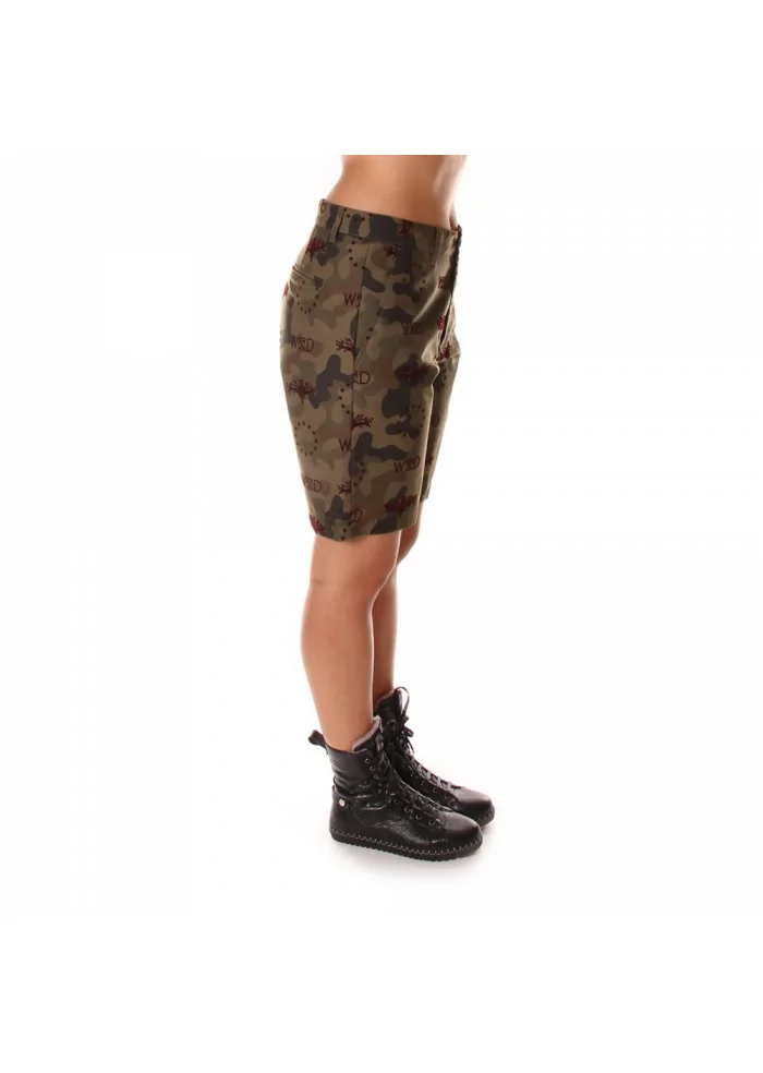 WRAD | SHORTS MILITARE CAMU VERDE Negozio