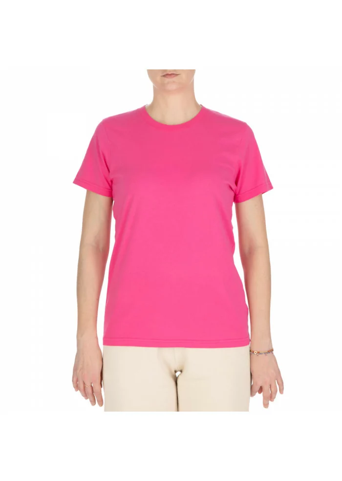 COLORFUL STANDARD | T-SHIRT COTONE FUCSIA Negozio online di fabbrica