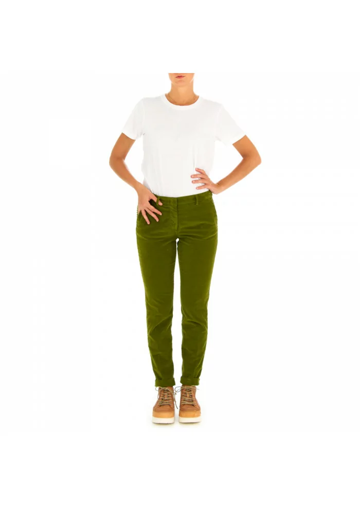 MASON'S | PANTALONI DONNA "NEW YORK" VERDE Offerta speciale