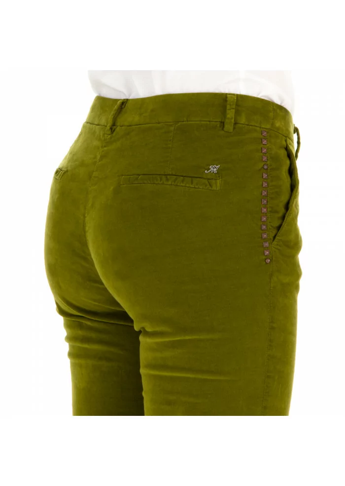 MASON'S | PANTALONI DONNA "NEW YORK" VERDE Offerta speciale