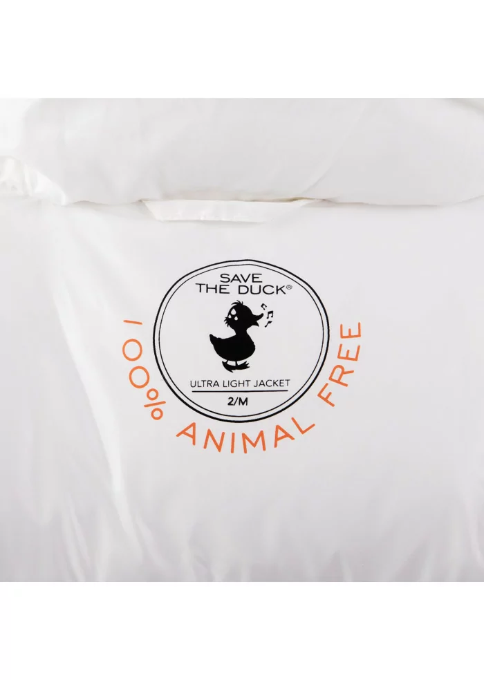 SAVE THE DUCK | PIUMINO VELY17 ANNIKA BIANCO Grande vendita