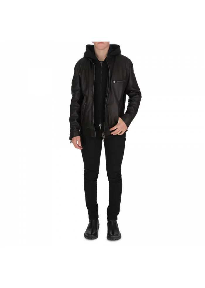 DONDUP | PANTALONI GEORGE COTONE NERO Offerta temporanea