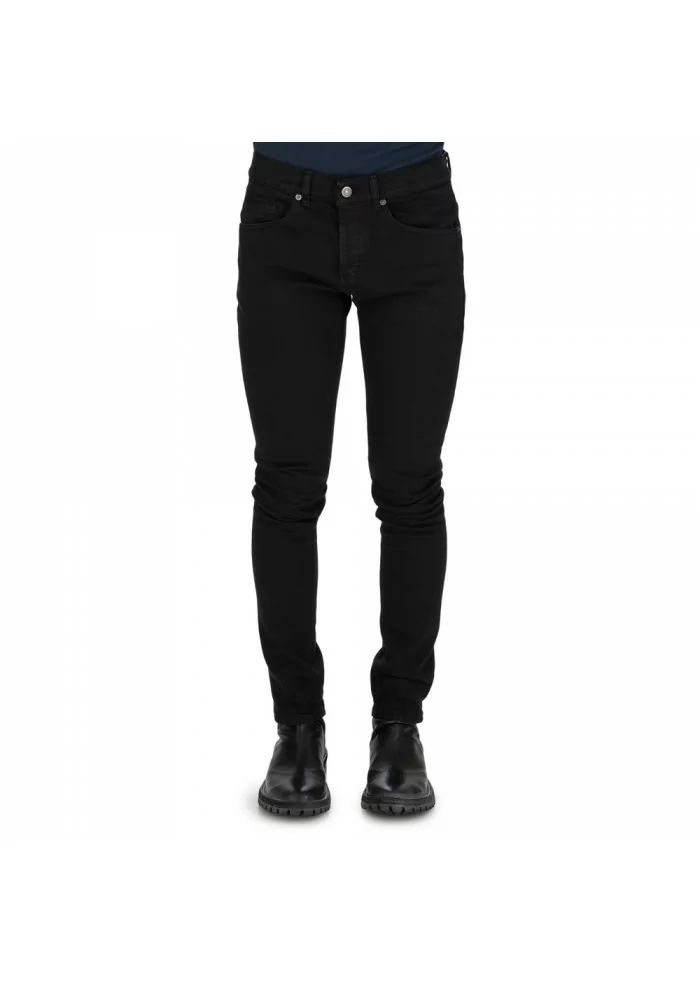 DONDUP | PANTALONI GEORGE COTONE NERO Offerta temporanea