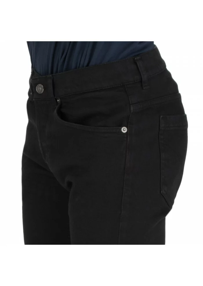 DONDUP | PANTALONI GEORGE COTONE NERO Offerta temporanea