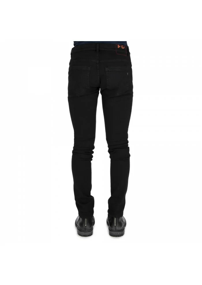 DONDUP | PANTALONI GEORGE COTONE NERO Offerta temporanea