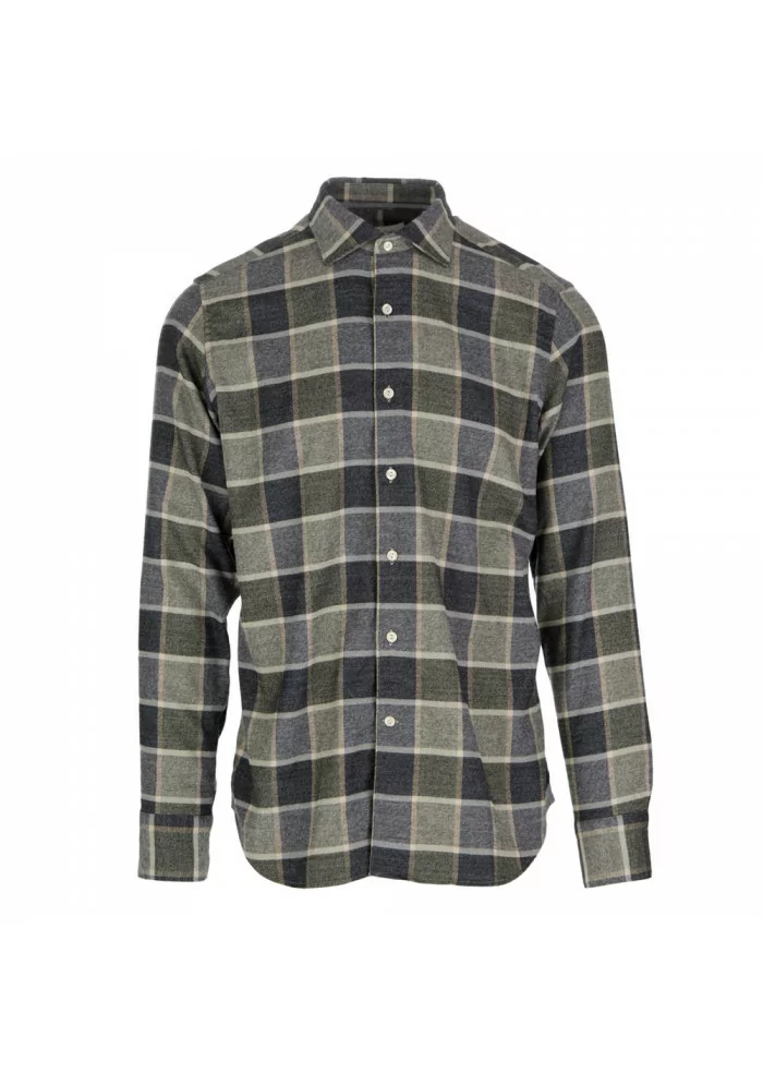TINTORIA MATTEI 954 | CAMICIA COTONE GRIGIO Grandi sconti