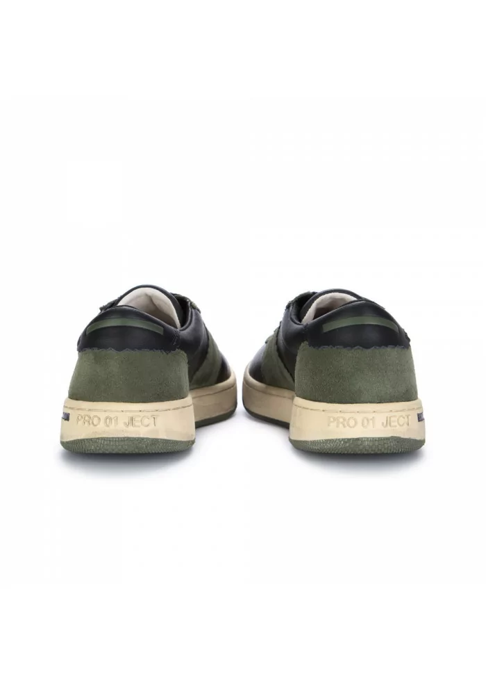 PRO 01 JECT | SCARPE SNEAKERS PELLE SCAMOSCIATA VERDE Bestseller