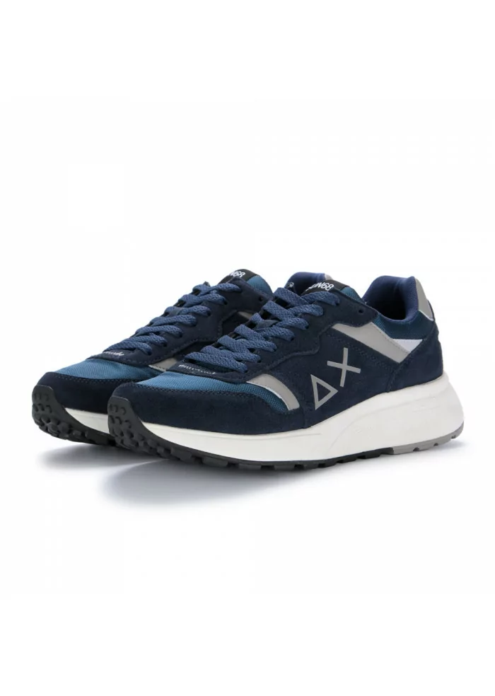 SUN68 | SNEAKERS UOMO DADDY 07 BLU LACCI DI RICAMBIO Comprane uno, ottenene uno gratis