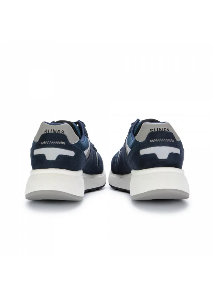 SUN68 | SNEAKERS UOMO DADDY 07 BLU LACCI DI RICAMBIO Comprane uno, ottenene uno gratis