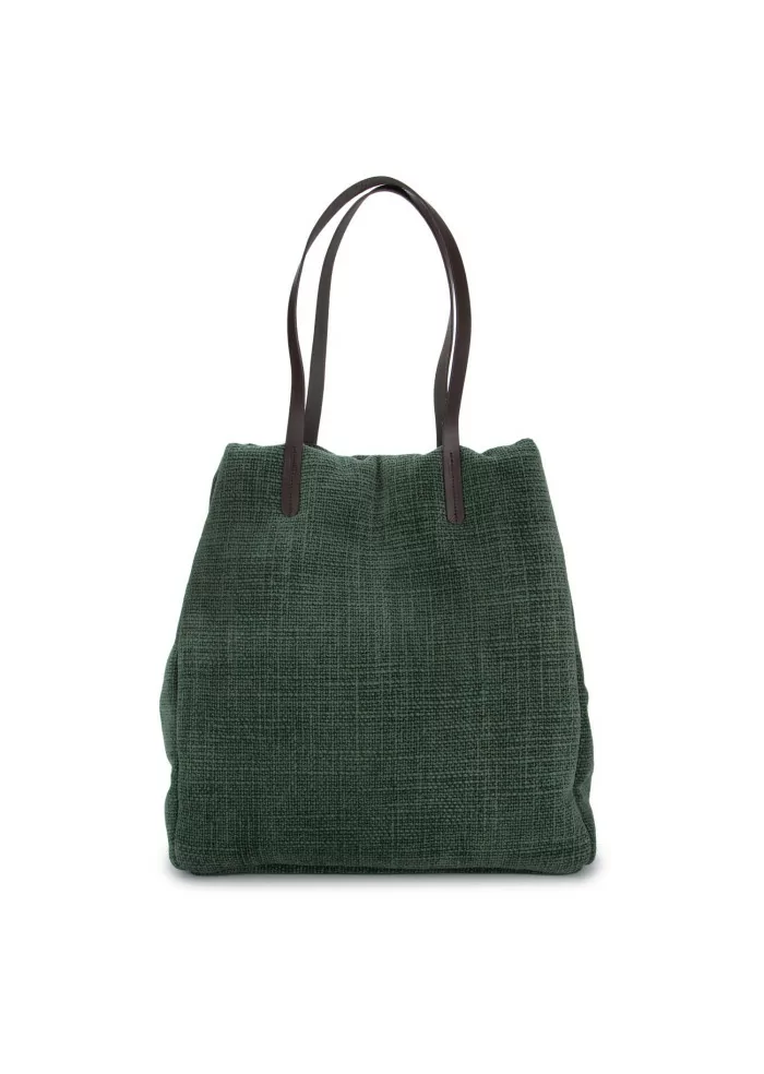 LE DAF | BORSA SHOPPER DANIMARCA VERDE SCURO Promozione temporanea