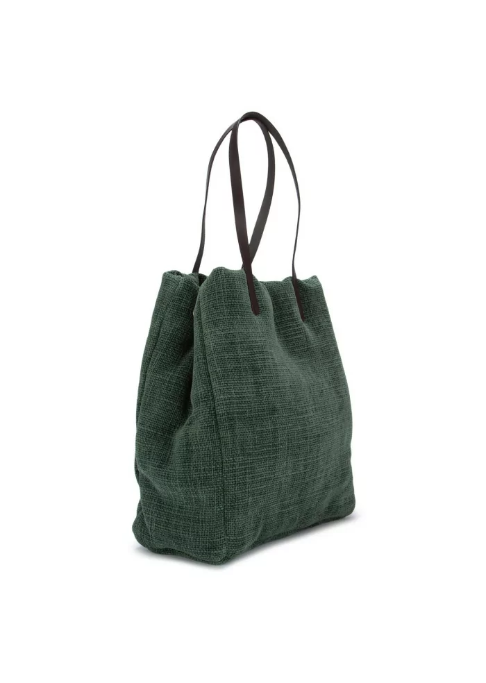LE DAF | BORSA SHOPPER DANIMARCA VERDE SCURO Promozione temporanea