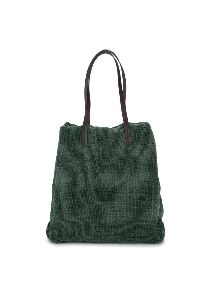LE DAF | BORSA SHOPPER DANIMARCA VERDE SCURO Promozione temporanea