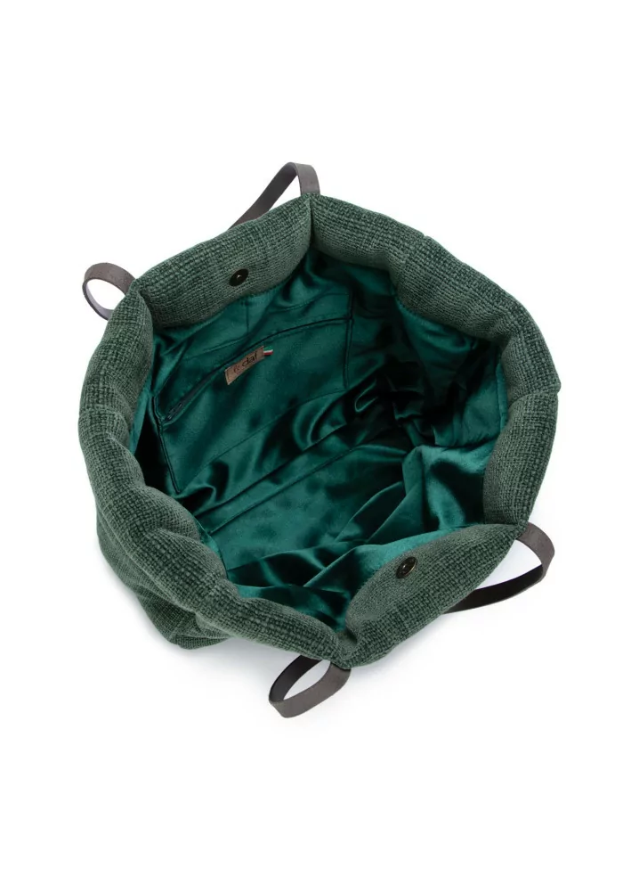 LE DAF | BORSA SHOPPER DANIMARCA VERDE SCURO Promozione temporanea