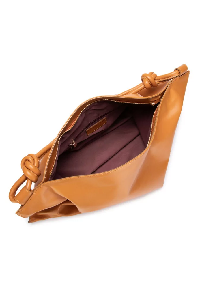 MY BEST BAG | BORSA A SPALLA YOKO PELLE ARANCIONE Only for today