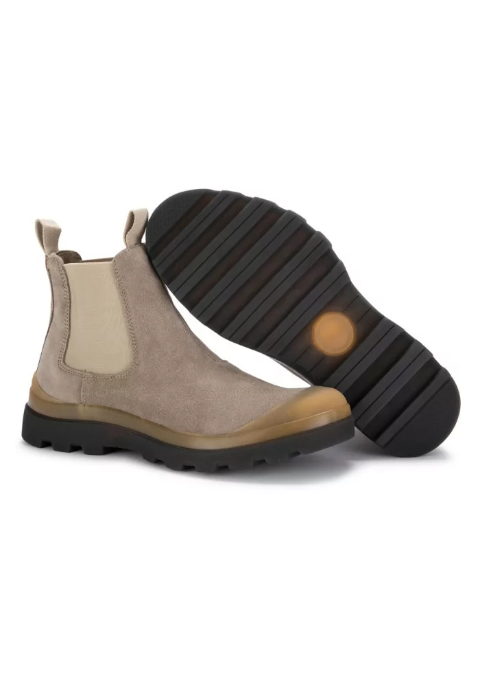 PANCHIC | STIVALETTI CHELSEA CAMOSCIO GRIGIO TORTORA Offerta speciale della fabbrica