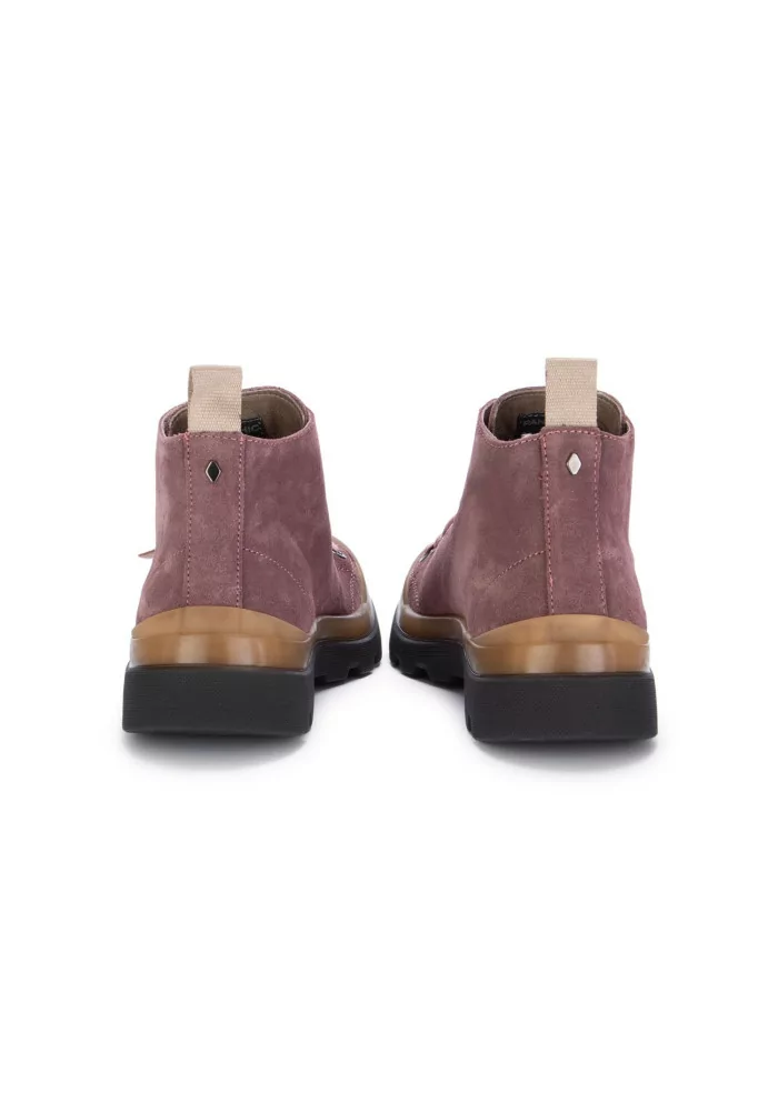 PANCHIC | TRONCHETTI ALLACCIATI CAMOSCIO VIOLA Sostegno trimestrale