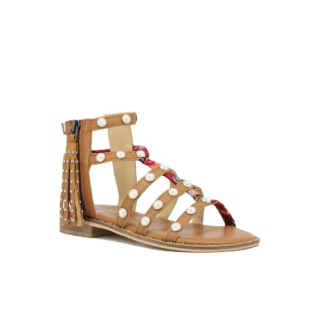 Queen Helena Sandali gladiator - IFL20/S-36 - vera pelle Sconto